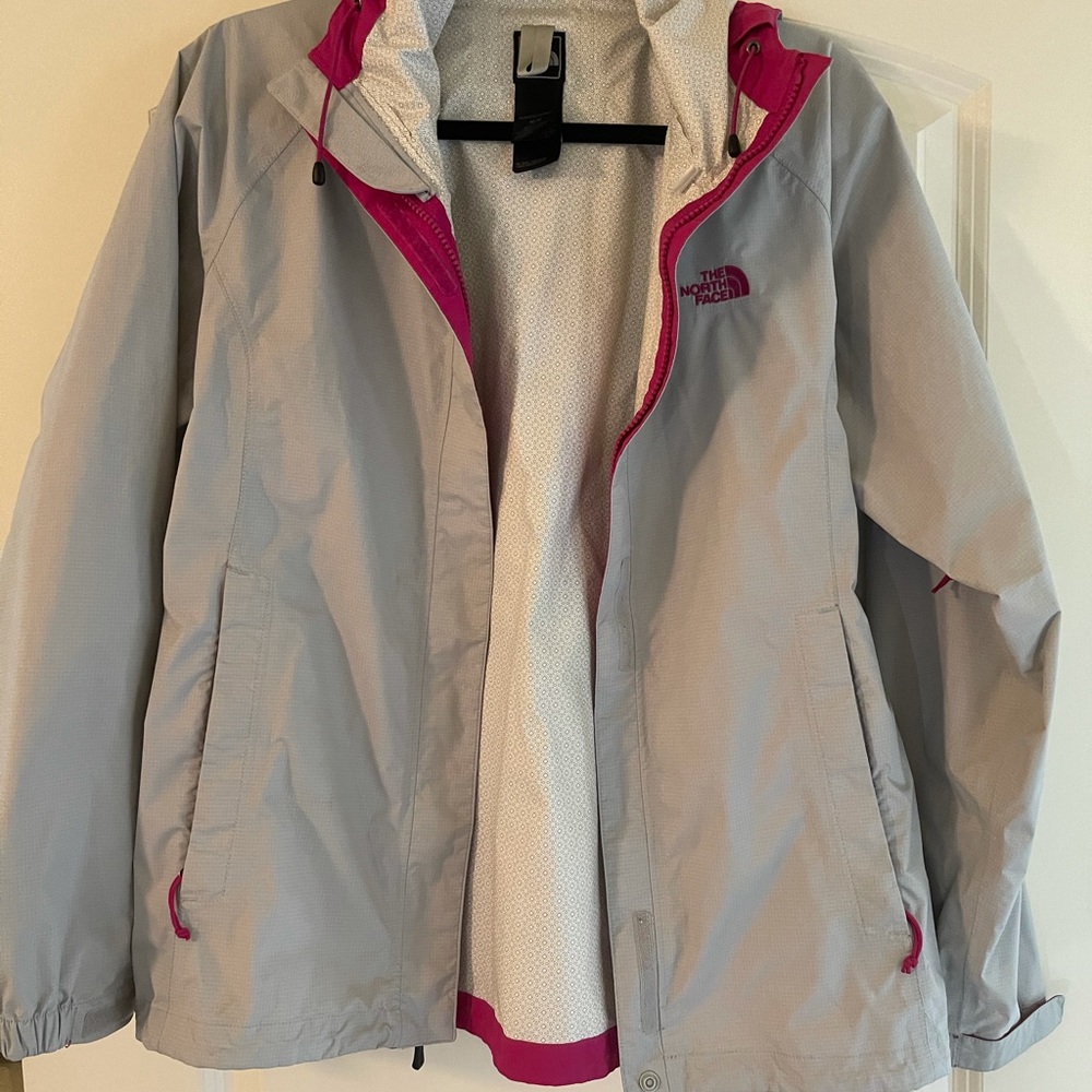 North face rain jacket Size M